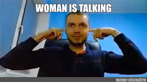 woman talking meme